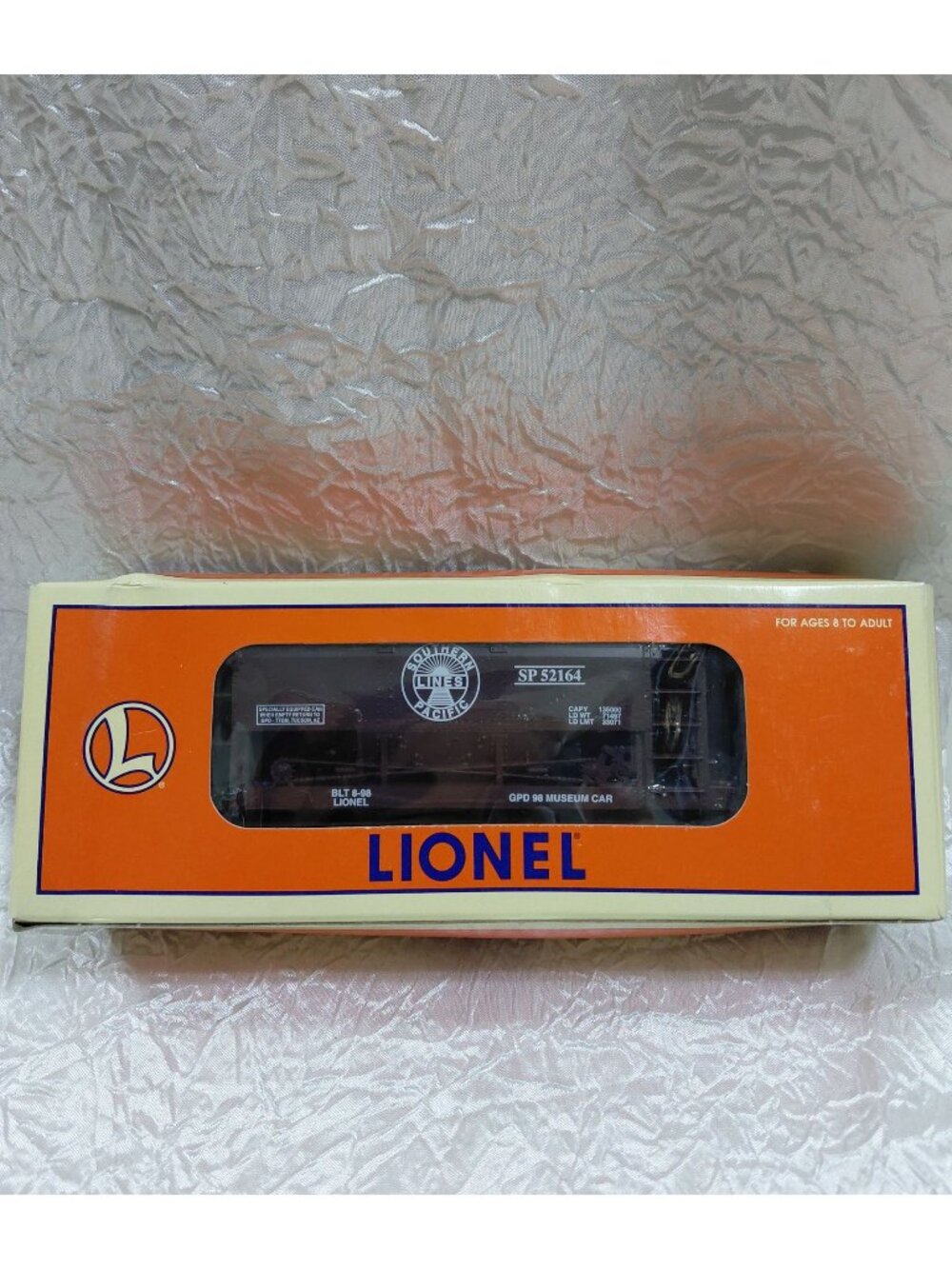 Vtg 1998 Lionel T.T.O.M. Southern Pacific Ore Car 6-52164 NIB